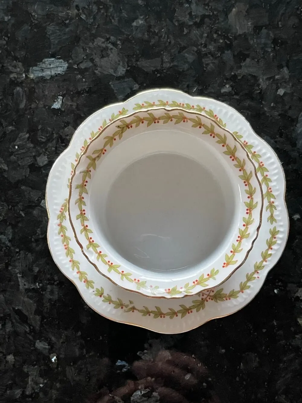 Haviland Limoges Ramekin cup and saucer